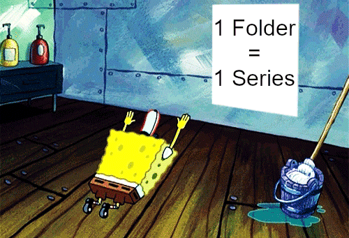 A series is just a folder